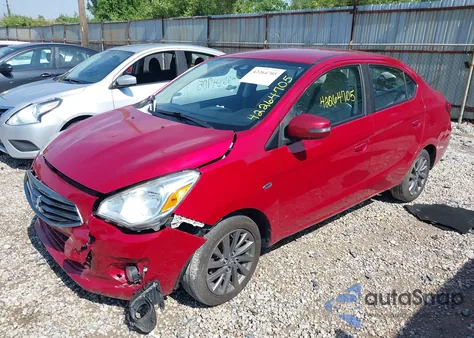 2017 Mitsubishi Mirage G4 Se из США, поврежденный, VIN ML32F4FJ6HHF11777